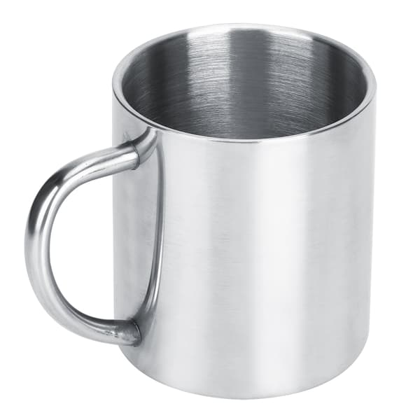 300 ml tyk dobbeltlags kaffekop/tekop i rustfrit stål