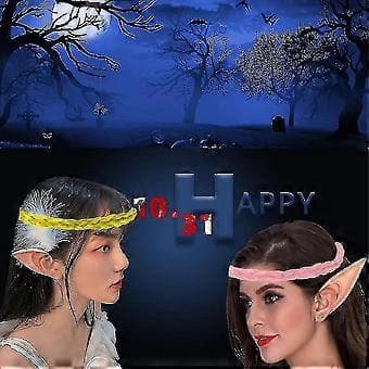 Anime-juhlapuvun asusteet Halloweeniin ja jouluun ()
