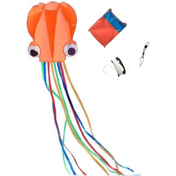 Bærbar Blæksprutte Lilla & Orange Drager Nylon og Polyester Materi