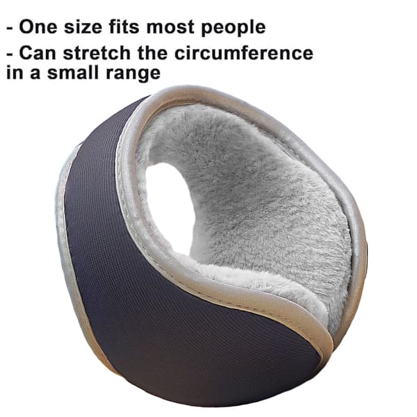 Vinterørevarmer for menn Unisex Fold Øreklokker Dame Ørevarmer Nakkeørevarmer
