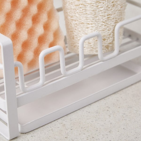 Svamp hållare kök diskho arrangör disk caddy kök förvaring