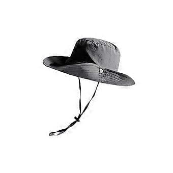 Bucket Hat Solbeskyttelse Unisex Sommer Strandhat til Strand Marineblå (Mørkegrå)