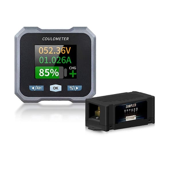 BL110F Coulometer Batterimåler DC10-100V 0-100A Vandtæt Batterimåler og Voltmeter til Elektrisk Quadricykel, B