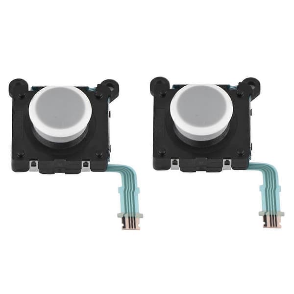 3D Analog Joystick Controller Tommelfinger Stick Rocker Modul til 2000 PSV 2000 Controller Udskiftningsdel - Hvid