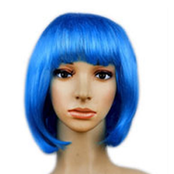 Fashion Women&Girls Sexy Wigs ，Full Bangs Short Straight Wig