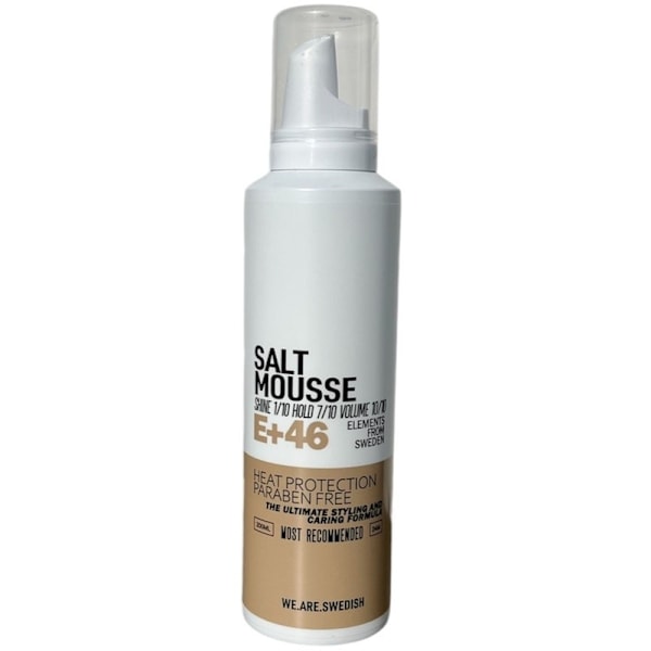 E+46 Elements Salt Mousse 200ml Transparent