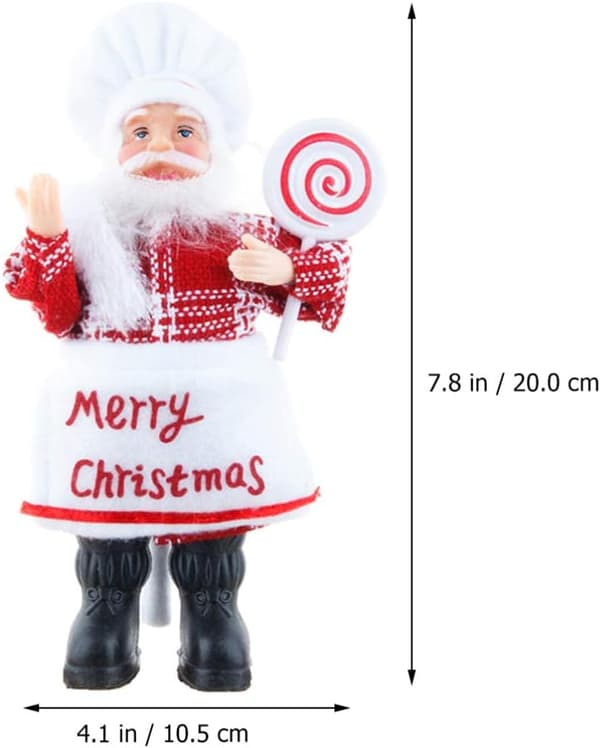 2-pack Tomte Plyschfigurer Julgransprydnad Julgransdekoration Bordsdekoration