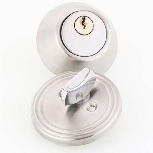 Dimadebolt Cylinder, Klassisk Kombinationsdørlås, Satin Nikkel