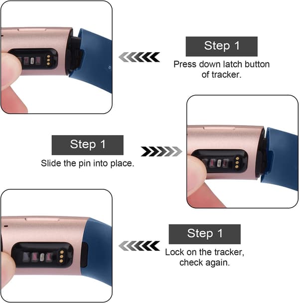 Armbånd Kompatible med Fitbit Charge 4 / Fitbit Charge 3 /