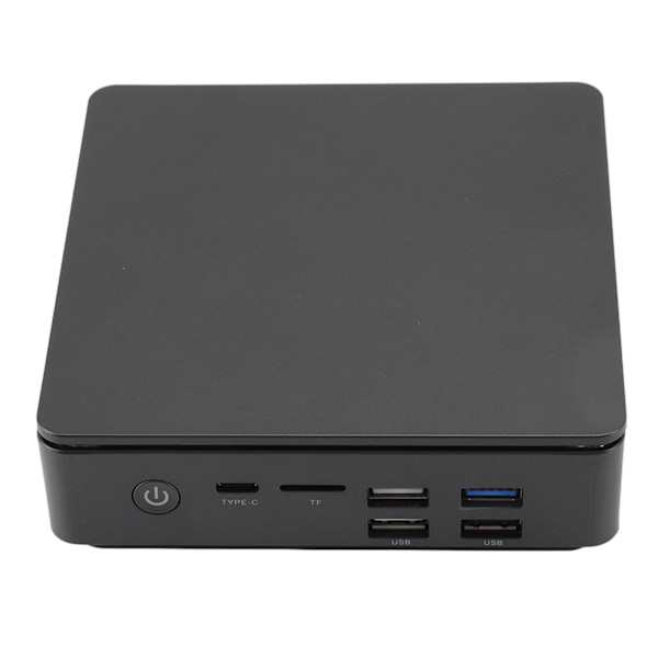 Mini PC 4GB RAM 64GB ROM Z8350 CPU RGB Trådbunden WIFI Trådlös Anslutning Mini Stationär Dator för Windows10 100‑240V EU-kontakt