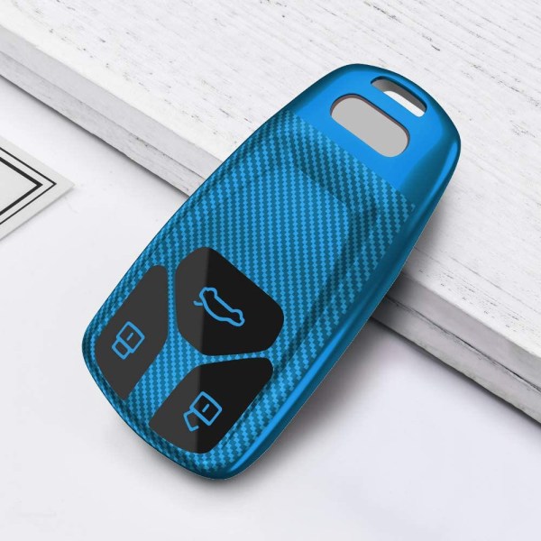 Special Soft TPU Key Case Cover för Audi Key Fob