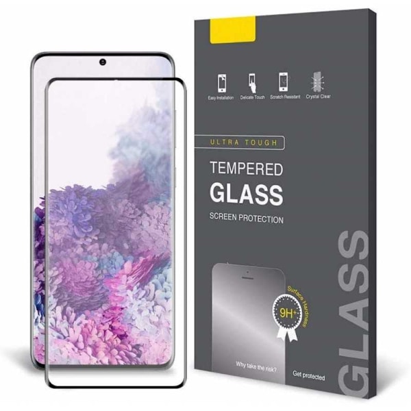 Samsung S21 FE Härdat Glas 0.26mm 3D 9H Fullframe Transparent