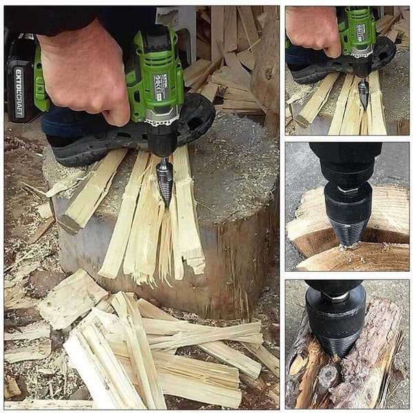Træsplitter, Log Splitter Kegler, Multifunktionelle Skruer, Træ