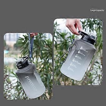2,3-liters (halv-gallon) vandflaske med målemærker