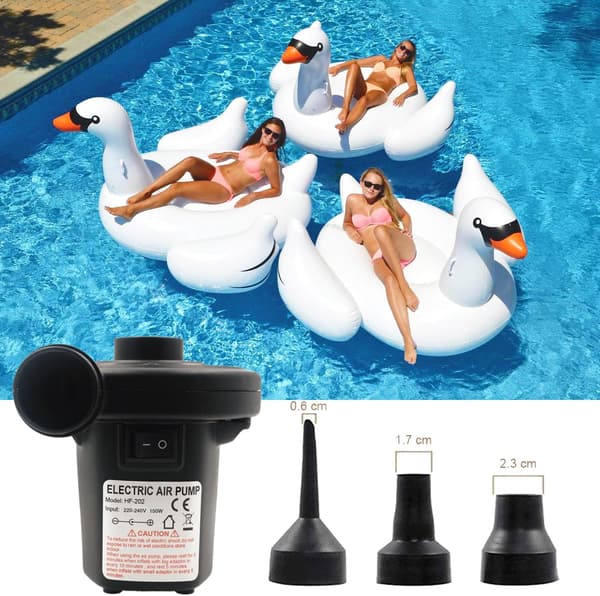 220-240V/150W Elektrisk luftpumpe til oppustelig pool (Europæisk model)