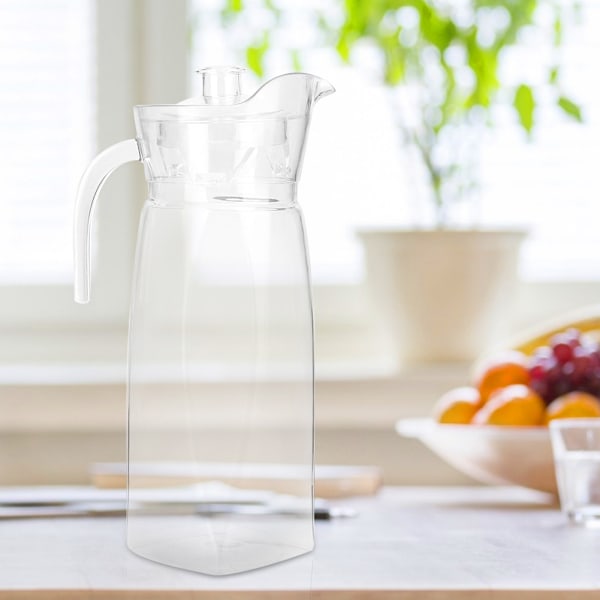 1,6L Akryl Transparent Juiceflaska Kittel Behållare Vatten