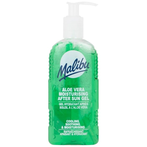 Malibu After Sun Moisturising Gel Aloe Vera 400ml Transparent