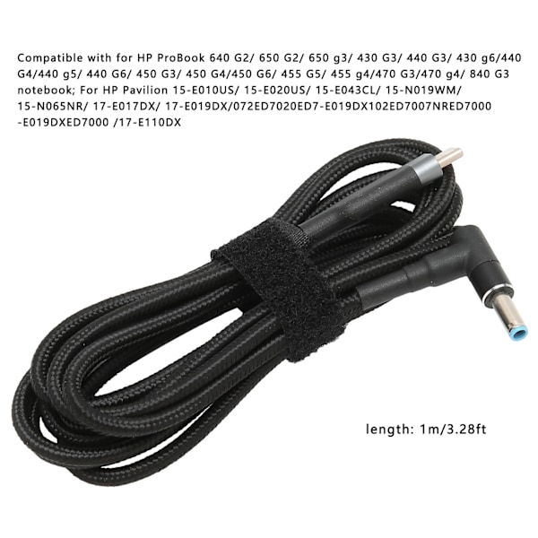 Strömkabel för USB C till DC Strömutgång Avancerade tekniker Hållbar Kvalitet PD Laddarkompatibilitet Konverteringsenhet för Laptop HDD-stöd