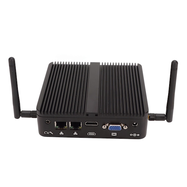 Mini PC för Windows 11 PRO för Linux Quad Core 8GB DDR4 256GB SSD 4K 60Hz Stöd 2.4G 5G WiFi Mini Gaming PC 100‑240V EU-kontakt