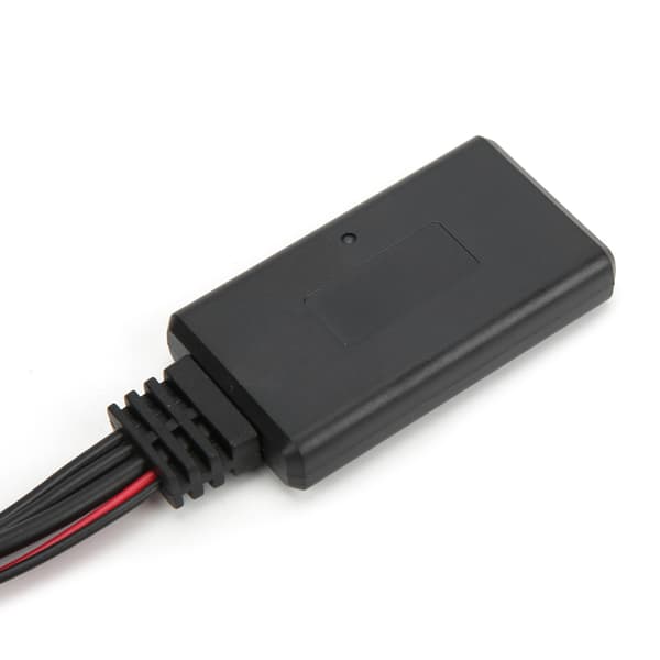 Bluetooth AUX-modul for bilradioadapter, høykvalitets ABS-materiale, håndfri mikrofon, Bluetooth-musikkadapter støtter lydenheter, forbedret