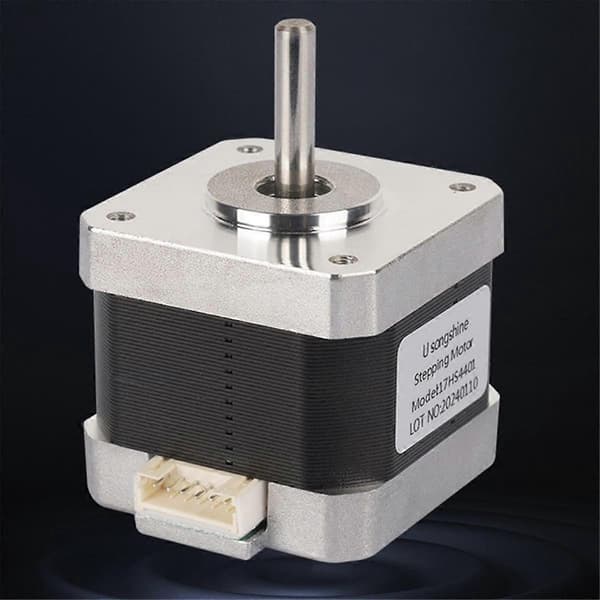3D-printer Nema 42 stepmotor+XH2.54-kabel 17HS4401 38mm akse 5mm til 3D-printer DIY graveringsmaskinemotor