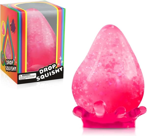 Dråbeformet Maltose Formlegetøj - Pink