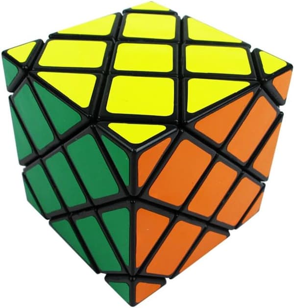 Rubiks kube 12 akser Irregulær Rubiks kube svart (Blomst Rubiks