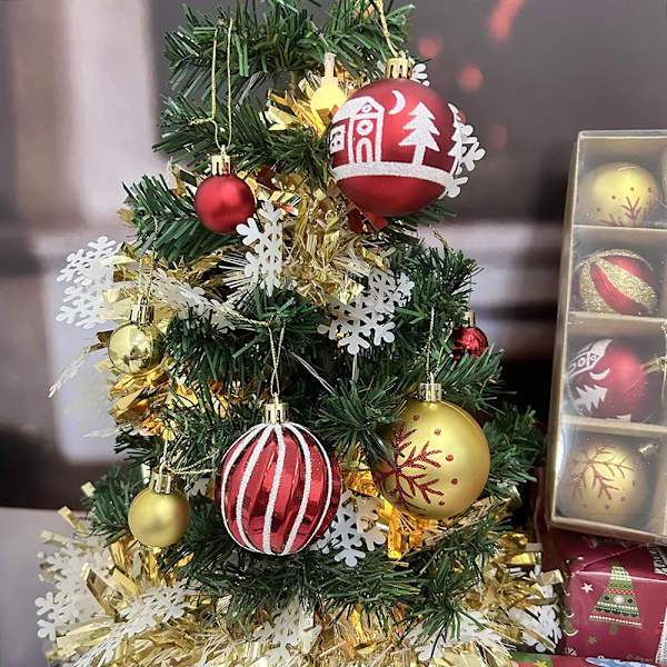 Julekuler Cm-topp Ornament Julekuler Blandede Stiler