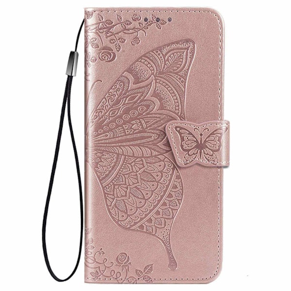 iPhone 11 Mobilskal, iPhone 11 Skal med Korthållare Ställ Kickstand för Kvinnor Flickor Pojkar, iPhone 11 Plånbok Sött Robust PU Läder Flip Rosegold for iPhone 11