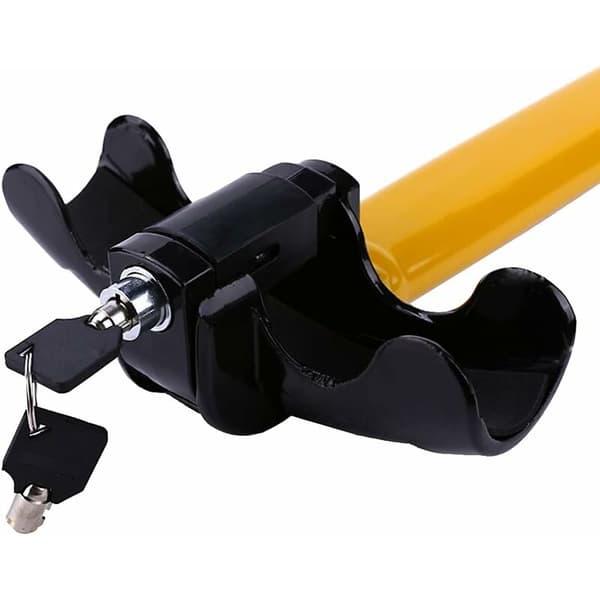 (1 stk.) (Farve: Sort/Gul) Universal Heavy Duty Security Ste