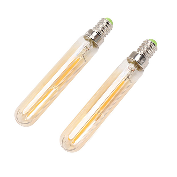 2 st LED-rörlampa 4W E14 2300K Rörformade glödlampor