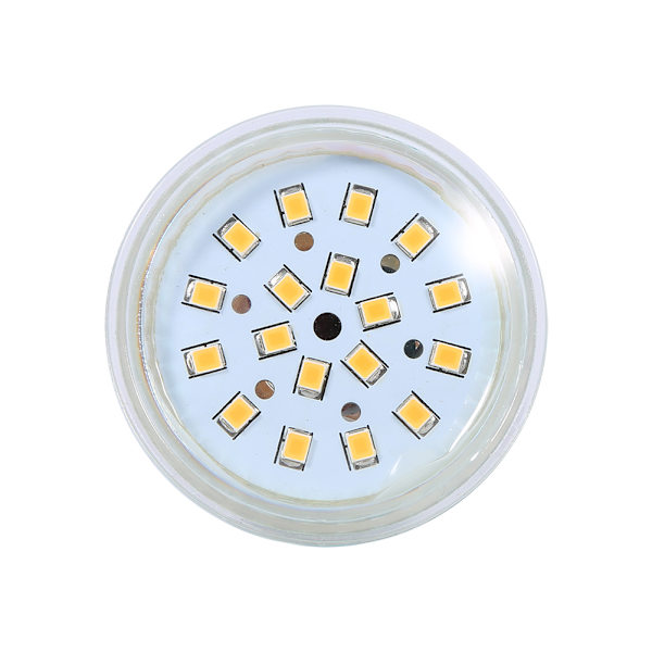 1 st 3W GU10 18 lysdioder Spot Light Lamp Värmare Vit Lamp Lamp