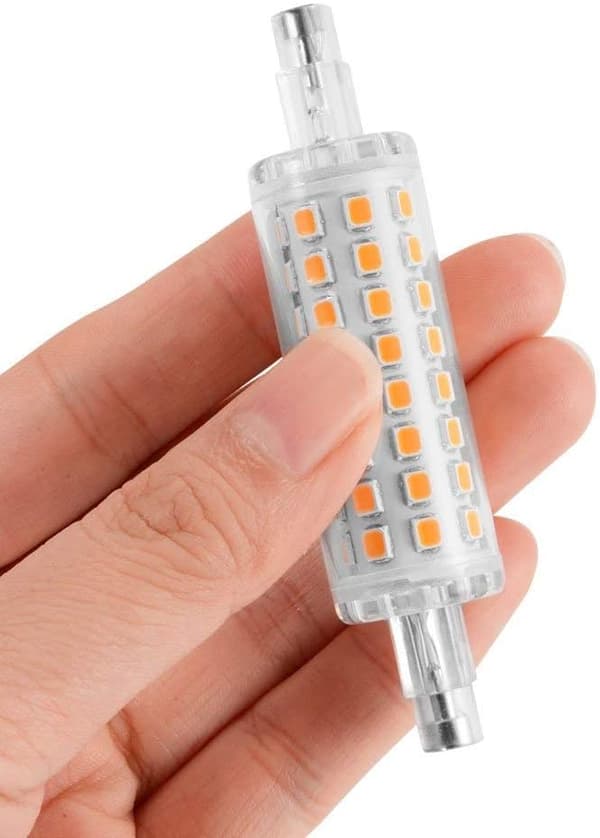 (Varmhvit) 78MM 2835 SMD R7S Base J78 LED Corn Bulb, 10W Halogen