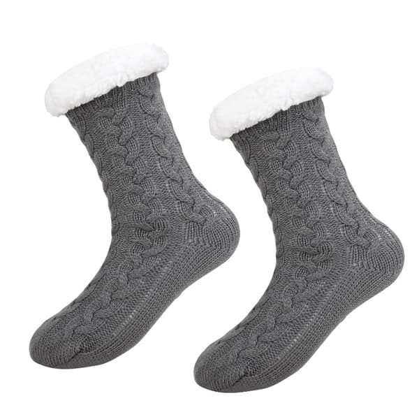 Fuzzy Sutsko Strømper Fluffy Hyggelige Vinter Varme Strømper.