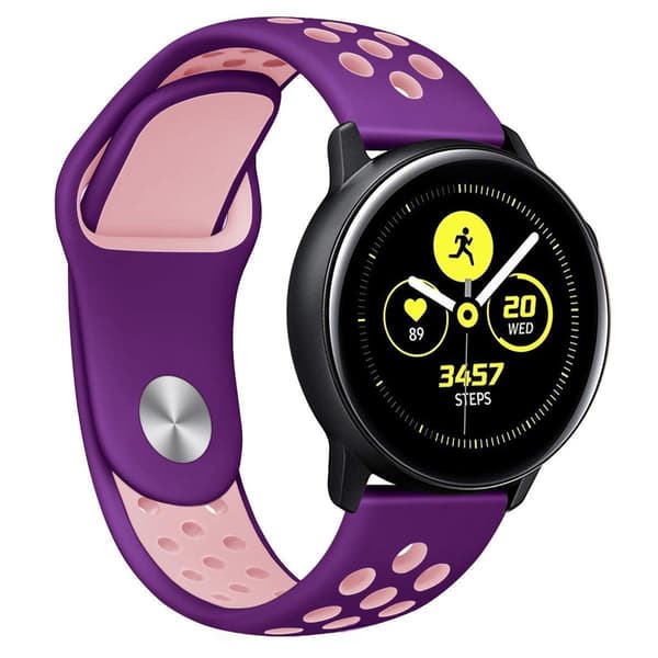 Kompatibel med Samsung Galaxy Watch 20 mm remmar
