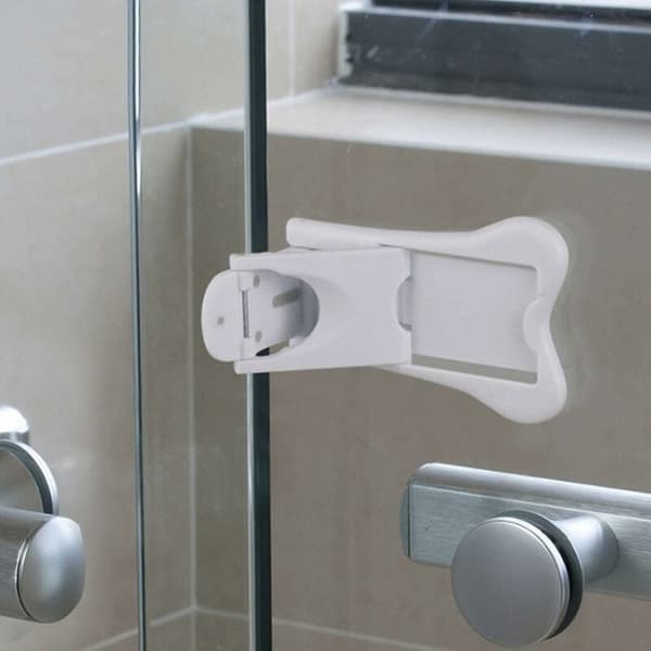 2st Skjutdörrsspärr Babysäkerhetslås Fönsterspärr Säkerhet