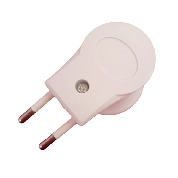 LED Lampe E27 Han-Stikkontakt Type EU Stik Adapter Konverter til Pære