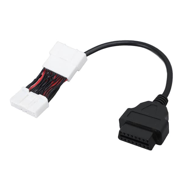 OBD 16-pin til 26-pin splitteradapterkabel høy fleksibilitet jevn overføring erstatning for Tesla Model 3 Y