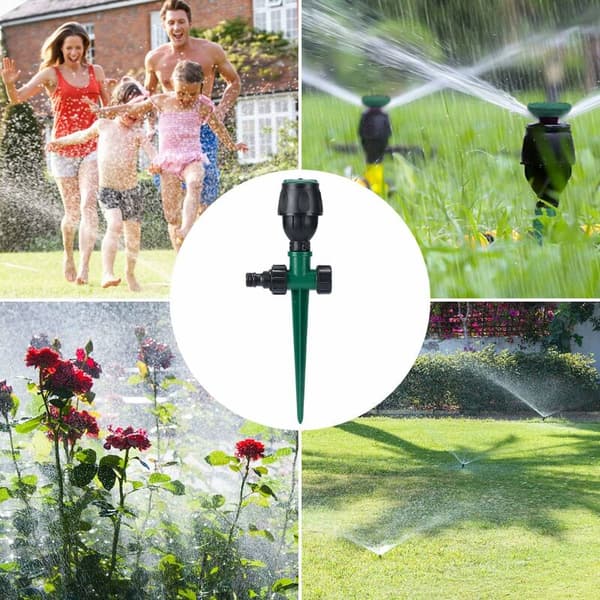 Hagesprinkler, Automatisk Sirkulær Hage Sprinkler Vanningssystem