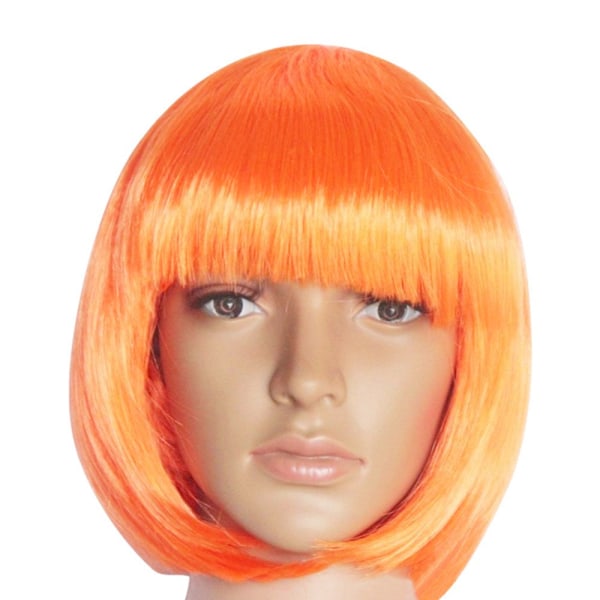 Fashion Women&Girls Sexy Wigs ，Full Bangs Short Straight Wig