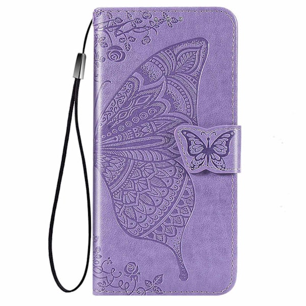 iPhone 11 Mobilskal, iPhone 11 Skal med Korthållare Ställ Kickstand för Kvinnor Flickor Pojkar, iPhone 11 Plånbok Sött Robust PU Läder Flip Purple for iPhone 11