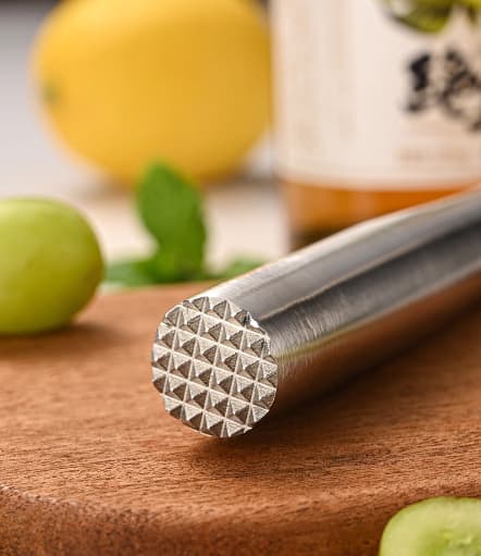 304 Rustfrit Stål Isknuser: Isknuser til Hjemmebrug, Citronpresser og Specialiseret Juicerværktøj til Bubble Tea Butikker og Bartending 32cm