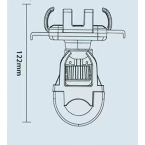 Cykelstyrtelefonholder – Robust model til elcykler og mountainbikes