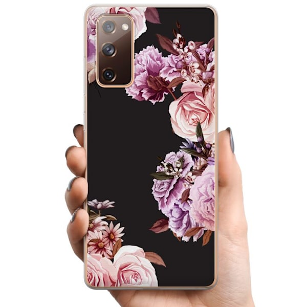Samsung Galaxy S20 FE TPU Mobilskal Blommor
