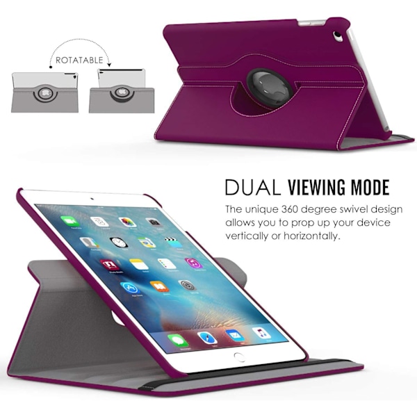 iPad7 fodral,10,2" lila