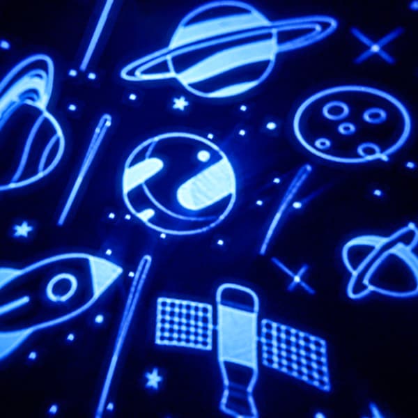 Børnenatlampe, Babynatlampe, Stjernehimmel, Projektionsstjerne Ni