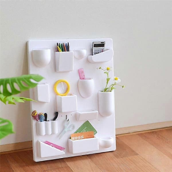 1/6 Skala Miniature Opbevaringsreol Boligindretning til Barbies Møbeltilbehør, 3