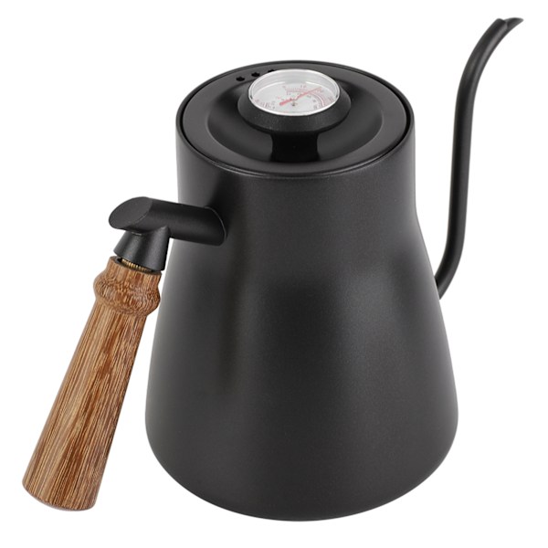 850 ml rostfritt stål dropp över kaffekanna gåshals med
