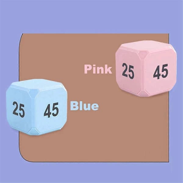 Pink Flip-To-Change Mini Digital Timer, LED-display, 4 forudindstillede tider, Dual Mode, Nedtællings-madlavningstimer