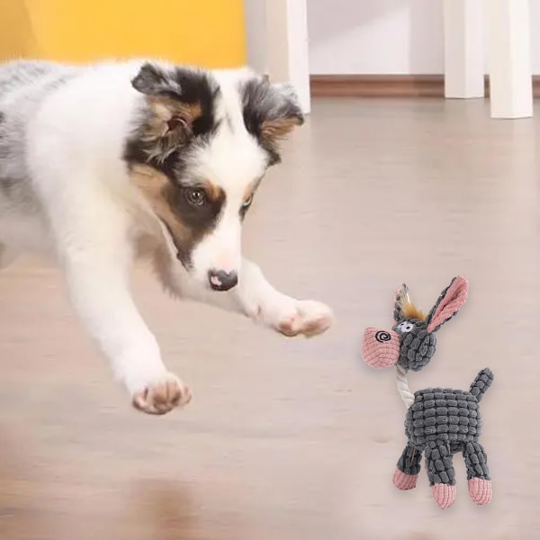 Tåliga Hundleksaker Fyllda Pipande Hundleksaker Sortiment Plysch Djur Hundleksak Paket Valp Husdjur Hundleksaker för Små Mellanstora Stora Hundar Style 2